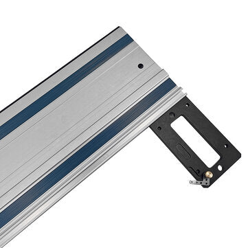 Fonson Aluminum Alloy Mini Track Saw Square Woodworking Guide Rail Square 90 Degree Right Angle Guide Plate