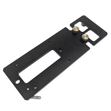 Fonson Aluminum Alloy Mini Track Saw Square Woodworking Guide Rail Square 90 Degree Right Angle Guide Plate