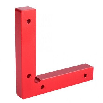 Drillpro 2pcs Aluminum 90 Degree Precision Positioning L Squares Block 100/120/140mm Positioning Right Angle Ruler Clamping Measure Tools